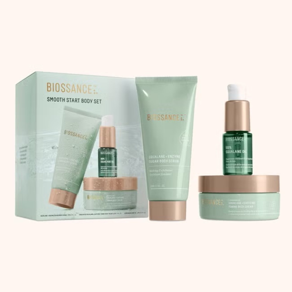 NIB 🫧💦Biossance Smooth Start Body Set